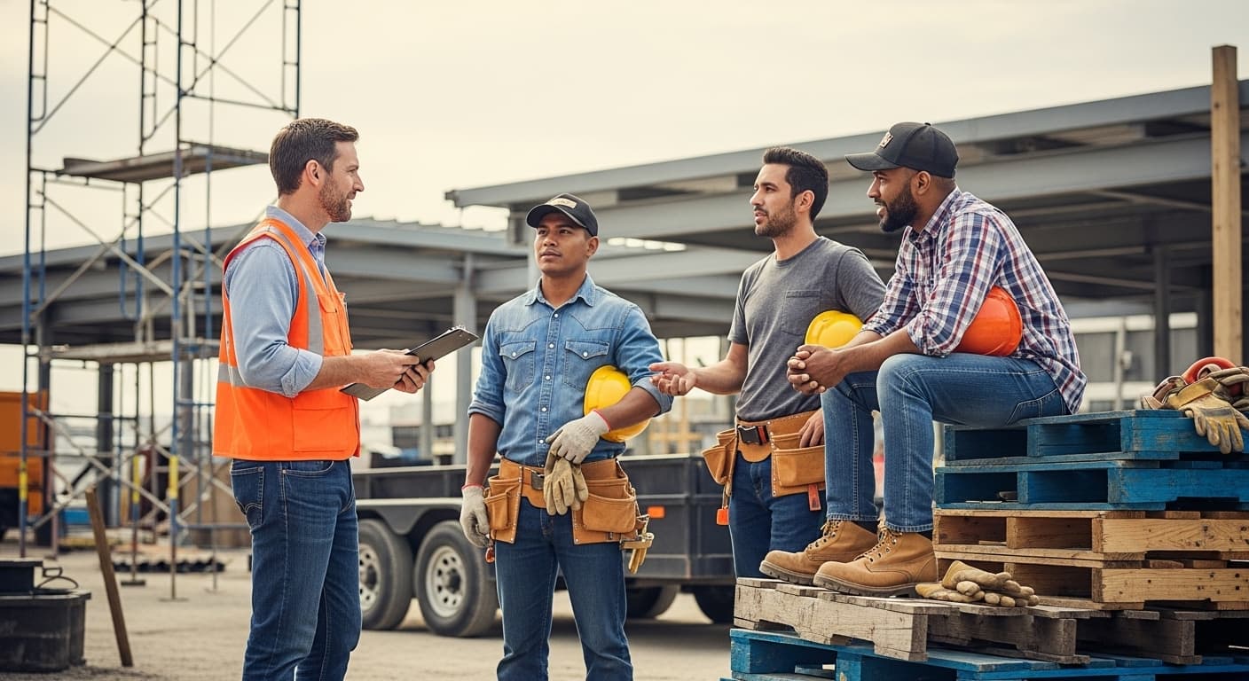 Construction workers